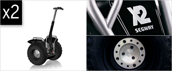 segway x2: off terrain personal transporter 