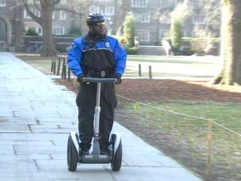 Duke University police on patrol